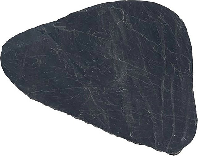 Scherf Schiefer-Trittplatte Graphit-Schwarz Ø 20 cm bis 40 cm, Höhe: 2 cm - Bild 1