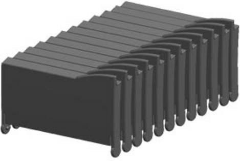 Siemens SPS-Abdeckung 6ES7291-1BB30-0XA0 grau B: 12,0 cm, T: 7,0 cm - Bild 1