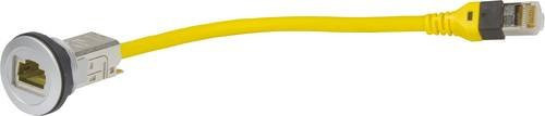 HARTING Serviceschnittstelle 09454521520 Cat6 Ethernet LAN Steckverbinder Gelb - Bild 1