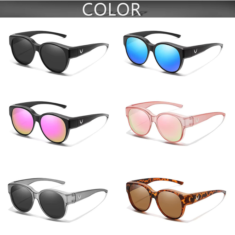 Karos Sonnenbrille, polarisiert, Vollrand, Rund, Kunststoff, Unisex - Bild 2
