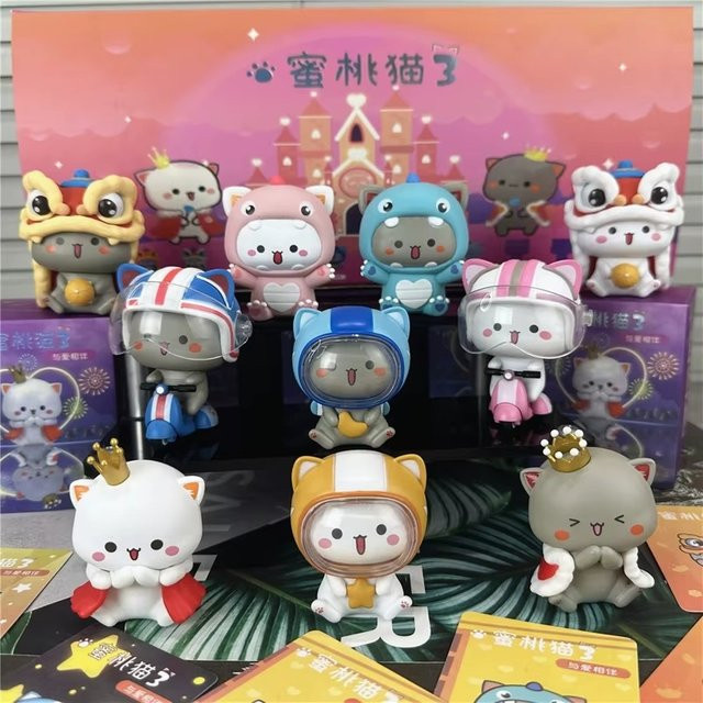 Mitao Love Series Staffel 3 Katze Kawaii, Actionfigur, Blindbox - Bild 1