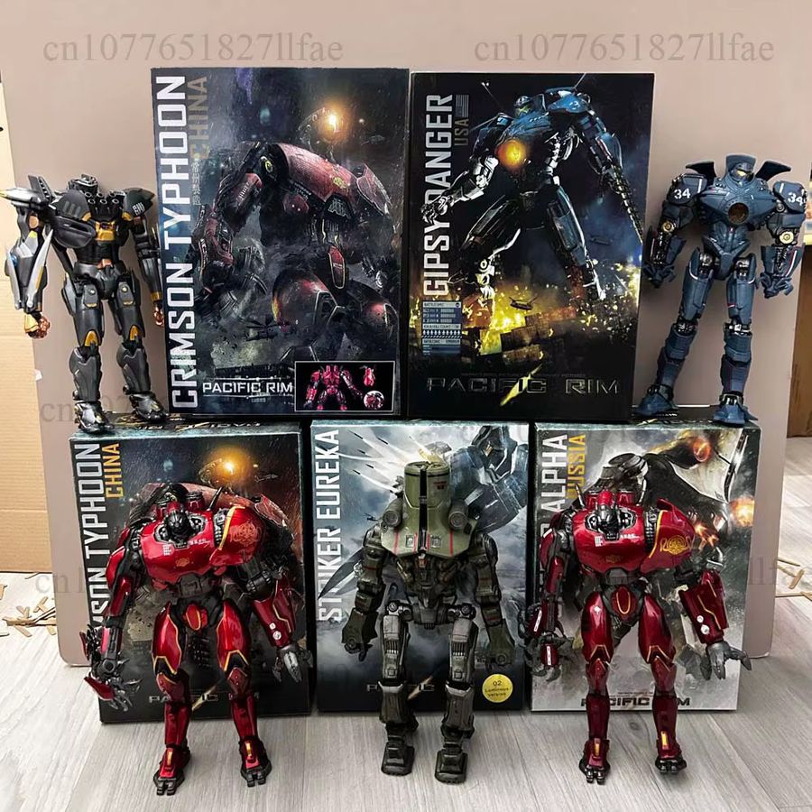 NECA Pacific Rim Gipsy Danger Mecha Figur mit LED-Funktion in Obsidian Fury Armor Edition - Bild 2