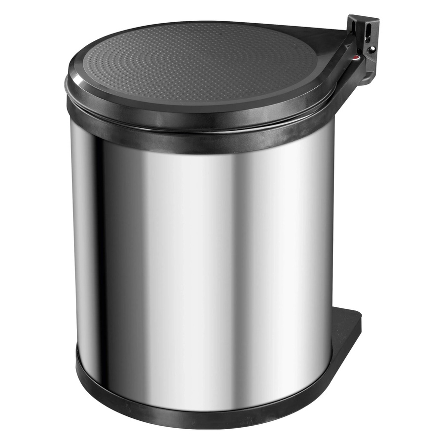 Hailo Einbau-Mülleimer Compact-Box M mit Dreh-Kipp-Deckel, Edelstahl, 15 l - Bild 2