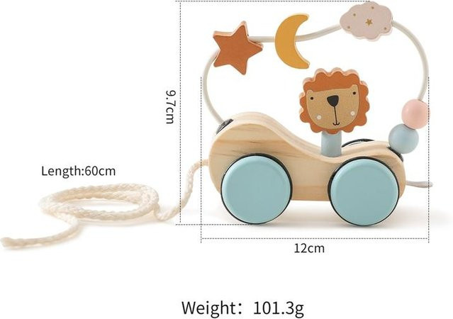 Binchi Outdoor Product Montessori Spielzeug Verkehrsstraße Karte, beige, ab 1 Jahr - Bild 1