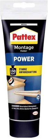 Pattex Power Montagekleber MS-Polymer Weiß 250 g