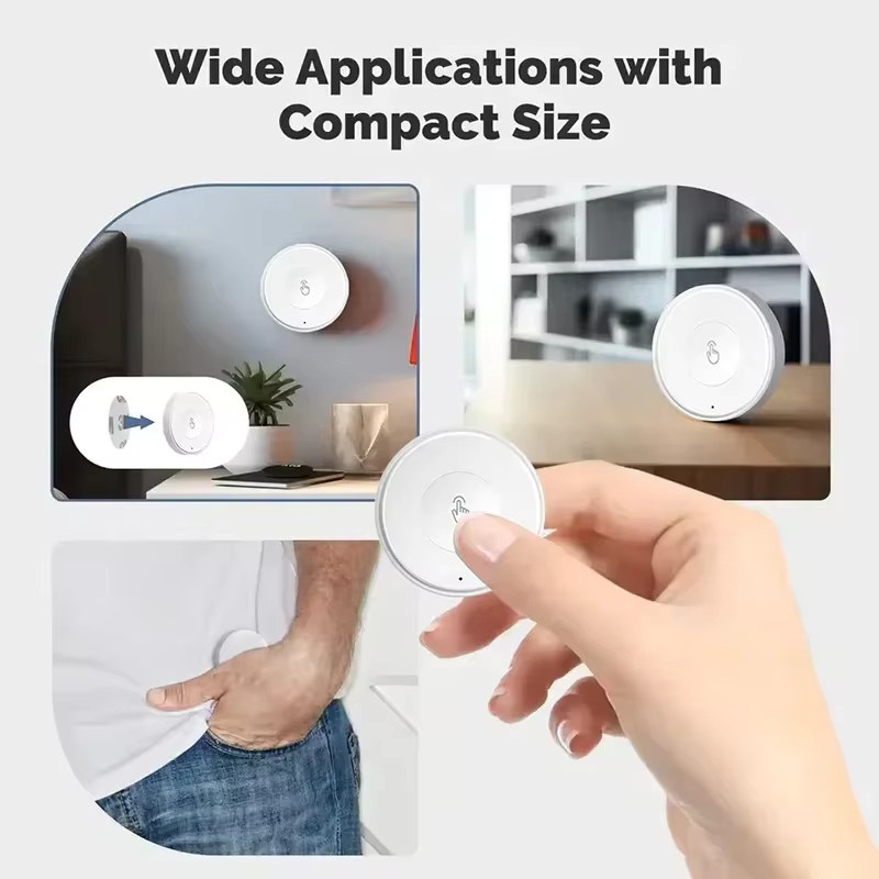 Tuya Zigbee Szene Taste Weiß – Wireless Smart Home Automation Szenario Controller für Smart Life (Zigbee Gateway erforderlich) - Bild 4