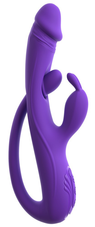 Sweet Smile Rabbitvibrator als G-Punkt und Anal-Stimulator in Lila - Bild 2