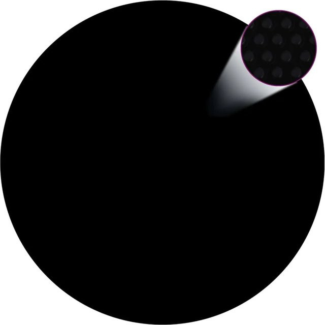 Poolabdeckung aus PE in Schwarz mit 300 cm Breite - Bild 1