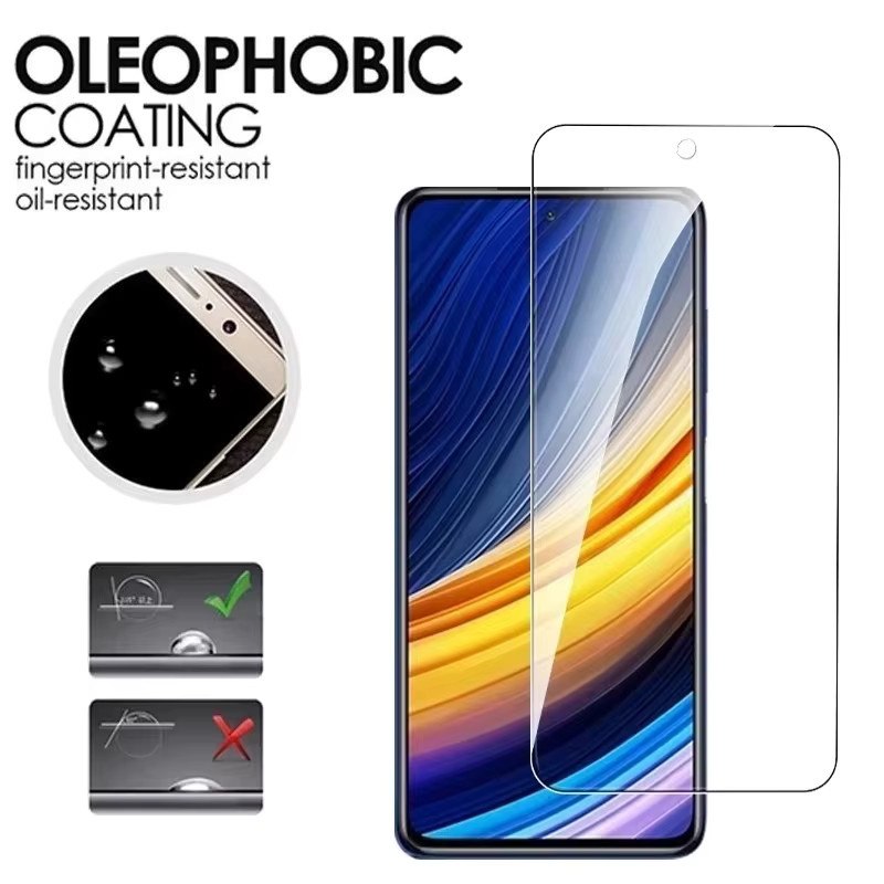 Xiaomi Schutzglas für Poco F7 F6 F5 F4 F3 M7 M6 M5s M5 X7 Pro 5G X6 X5 X3 NFC C85 C75 C71 C65 C61 C55 C51 Screen Protector, transparent - Bild 2