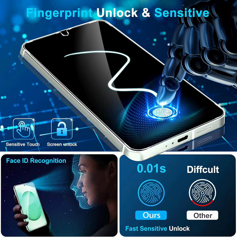 Samsung Galaxy S26 Ultra Panzerglas Displayschutzfolie transparent (1-3 Stück) - Bild 2