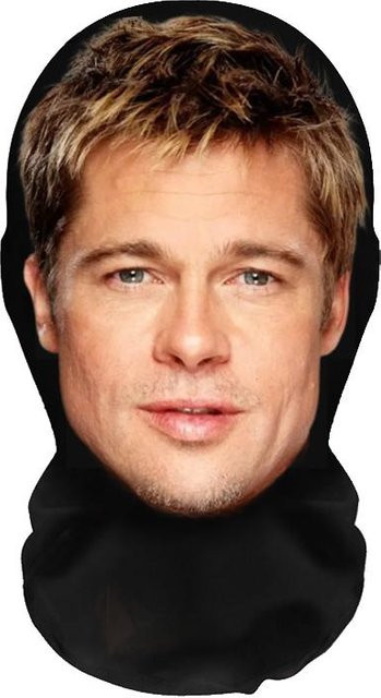 3D Lustige Elastische Realistische Promi-Maske, Vollgesichts-Cosplay Sturmhaube, Kopfbedeckungen - Bild 1