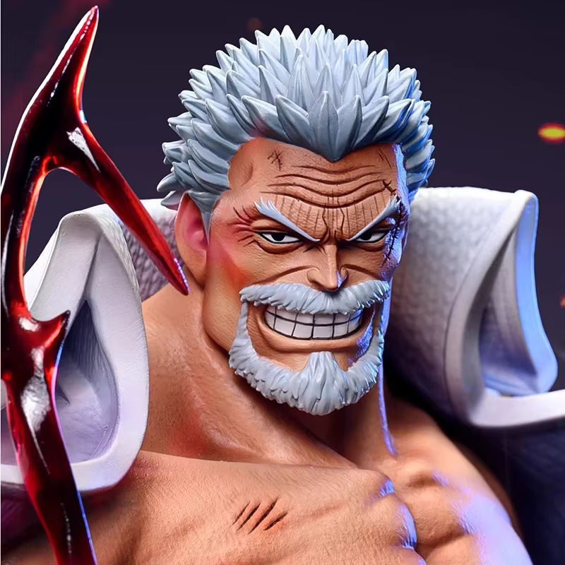 Bandai One Piece Monkey D. Garp Actionfigur aus PVC in Mehrfarbig als Sammlerstatue und Dekoration - Bild 3
