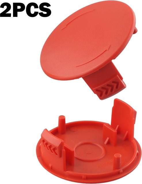 2er-Set Spulenkappen passend für Bosch AFS 23-37 Rasentrimmer F016F04841 - Bild 1
