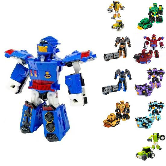 Forseed Transforming Roboter Modell Tank Zug Auto violett 15cm - Bild 3