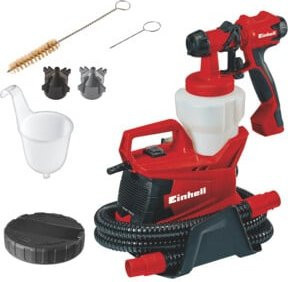 Einhell Farbsprühsystem TC-SY 700 S für Lack, Lasuren und Wandfarben in Rot, Weiß und Schwarz - Bild 3