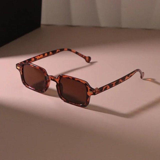 Quadratische Sonnenbrille, Unisex, Vollrand, Kunststoff, Grau - Bild 1