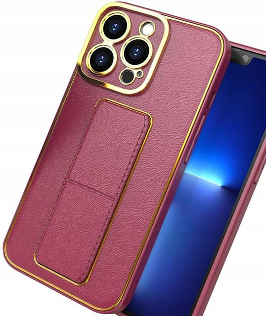 Samsung Galaxy A12 5G Kickstand Schutzhülle Etui in Rot - Bild 1