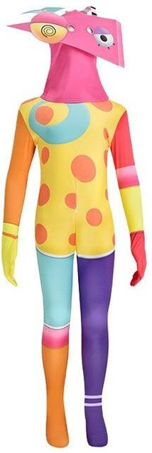 The Amazing Digital Circus Cosplay Kostüm, Zentai Anzug, Maske, Overall - Bild 1