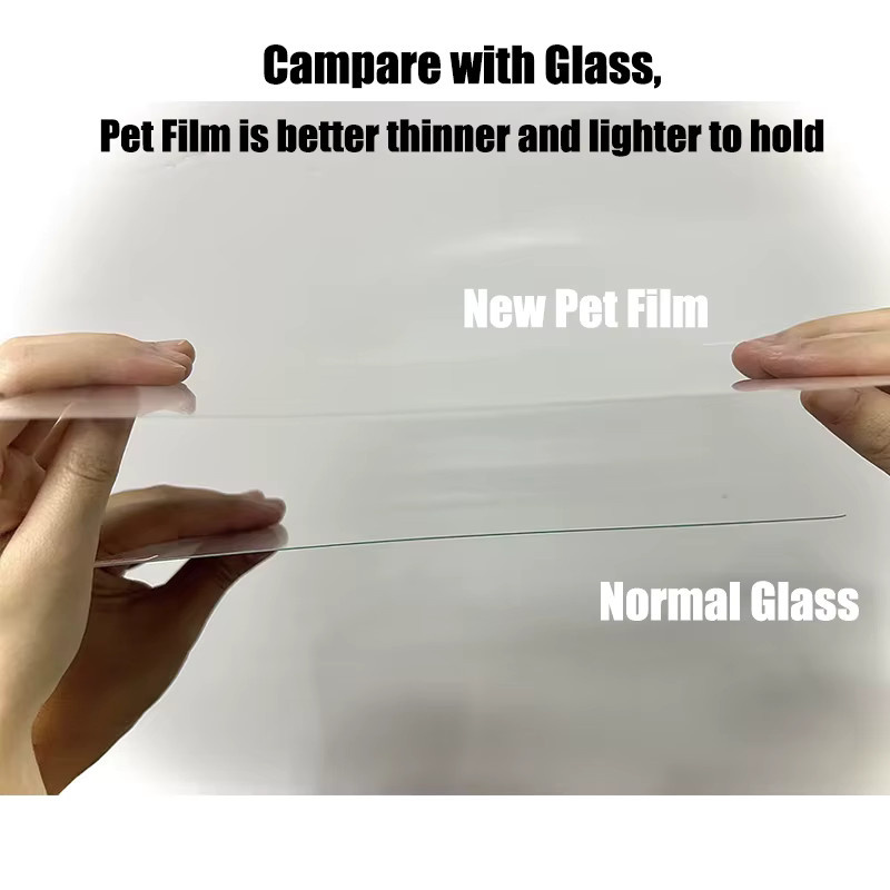 3-teiliges Haustier-Displayschutz Set für Apple iPad in Transparent, kompatibel mit iPad 11, A16, 10. Generation, 9., 8., 7., 6., 5. Generation sowie Mini 7, A17 Pro und Mini 6, Schutzfolie ohne Glas - Bild 3