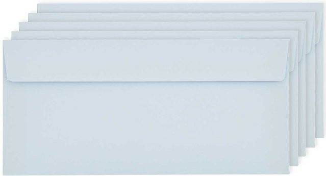 Rico Design Paper Poetry Luxury Umschläge DIN Lang Hellblau - Bild 1