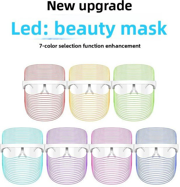 Binchi Health Technology LED Maske, Siebenfarbiges Licht, Unisex - Bild 1