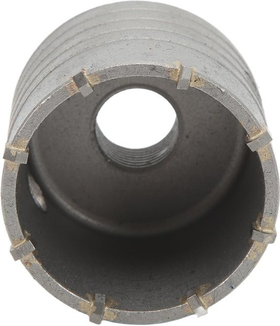 TOMTOP JMS Lochsäge Bohrer mit Hartmetall Schneidwerkzeug für Ziegel Beton und Stein, Durchmesser: 65 mm, Farbe: Silber/Grau - Bild 1