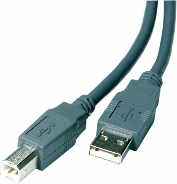 Vivanco USB 2.0 Kabel Grau, Länge: 3 m - Bild 1