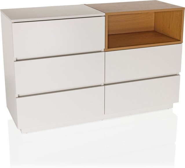 hjh LIVING Sideboard MELMO S aus melaminharzbeschichteter Spanplatte in modernem Design - Bild 1