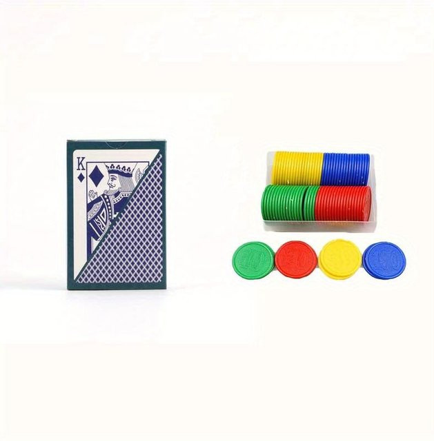 SZ-Damai Brettspielset, Blau, Bunt / Mehrfarbig, Kunststoff - Bild 1