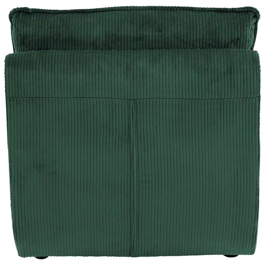 Sessel Rhodos von Hela in Grün mit Microfaser-Breitcord-Design, B/H/T: 74 x 77 x 87 cm - Bild 2