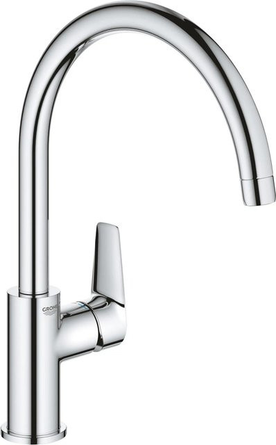 Grohe QuickFix Start Edge Einhand-Spültischbatterie für die Küche in Chrom - Bild 1