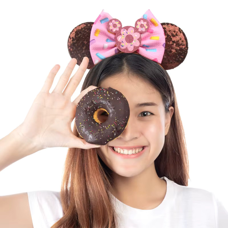 HEROCROSS Stirnband Maus Ohren, Bling, Kinder - Bild 3