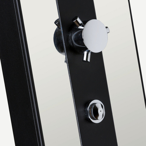 GRE Solardusche Luxe aus Aluminium in Grau mit 38 l Tank - Bild 3
