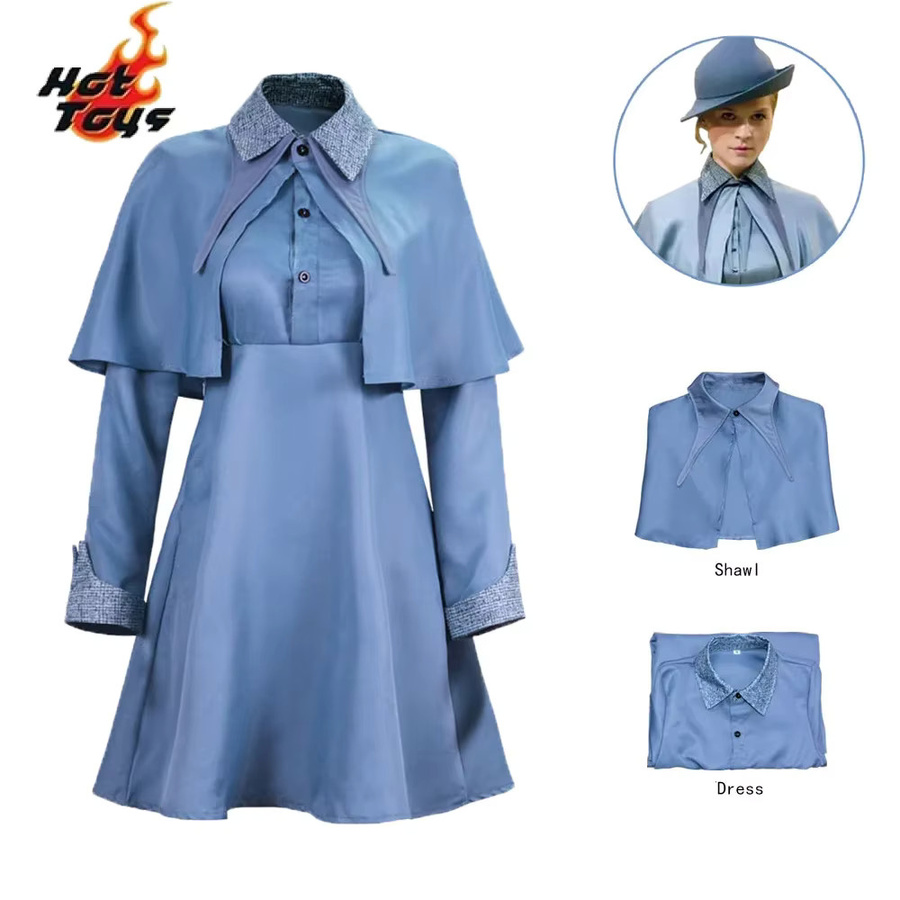 HHYRCOS Harry Potter Cosplay Kostüm, Damen, Blau - Bild 2