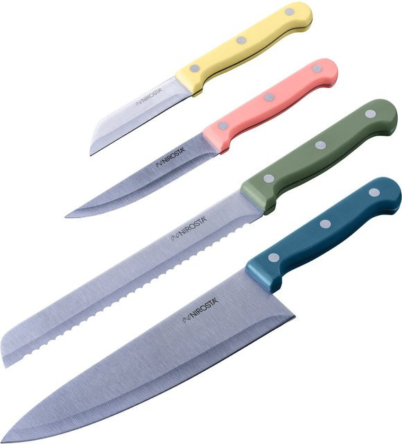 Nirosta Messer-Set Trio, 4-teilig, multicolour - Bild 1