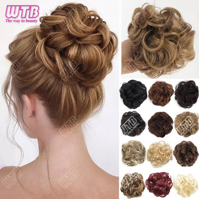 WTB Synthetischer Chignon, Clip-in-Haarteil, Damen - Bild 1