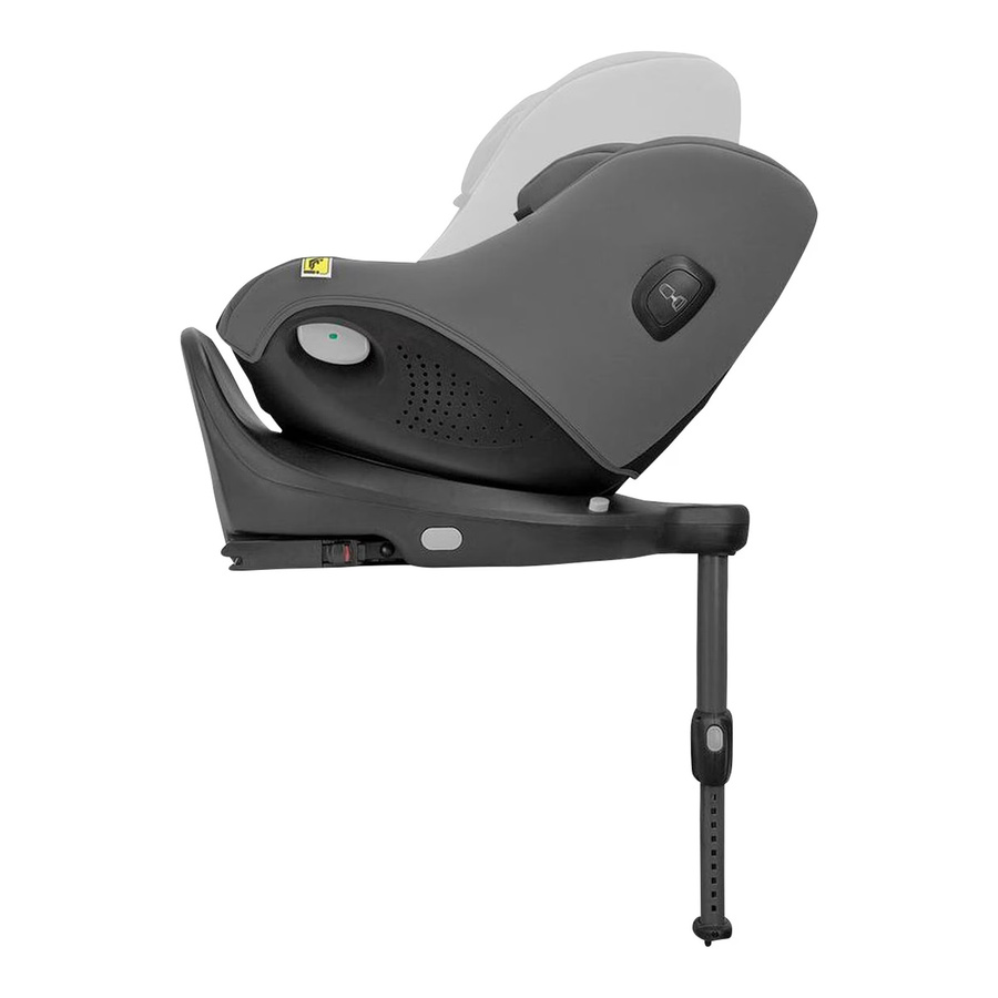 Joie Kindersitz i-Spin 360 Compact, grauer Drehsitz mit Isofix und Basis, i-Size nach UN R129, für 75 bis 105 cm Körpergröße - Bild 2