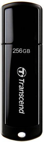 Transcend JetFlash 700 USB-Stick 256GB Schwarz USB-A USB 3.2 Gen 1 - Bild 1