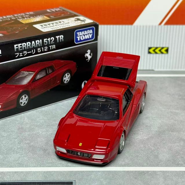 Takara Tomy Tomica Premium 08 Ferrari 512 TR, Automodell, 1:64, Metall - Bild 1