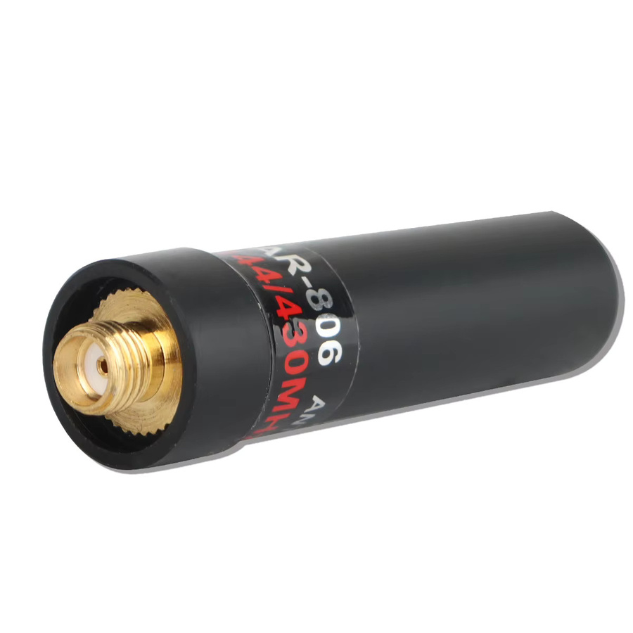 ABBREE AR-806+ Dual-Band Mini-Antenne mit SMA-Buchse für VHF/UHF, 10W hoher Gewinn, Schwarz, passend für Baofeng UV-5R, MINI UV-21 PRO und UV-32 Zwei-Wege-Funkgeräte - Bild 7