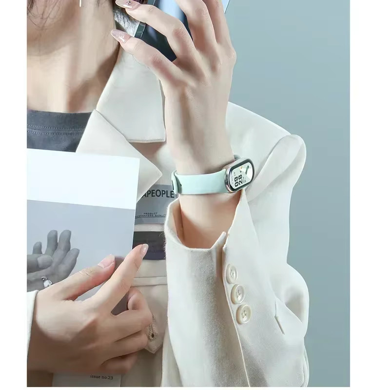 Uhrenarmband Xiaomi Mi Band 8 9, Silikon, Sportarmband - Bild 2