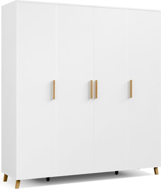 RAUCH BLUE Shinjo Drehtürenschrank Weiß B: 187 cm, H: 203 cm - Bild 1