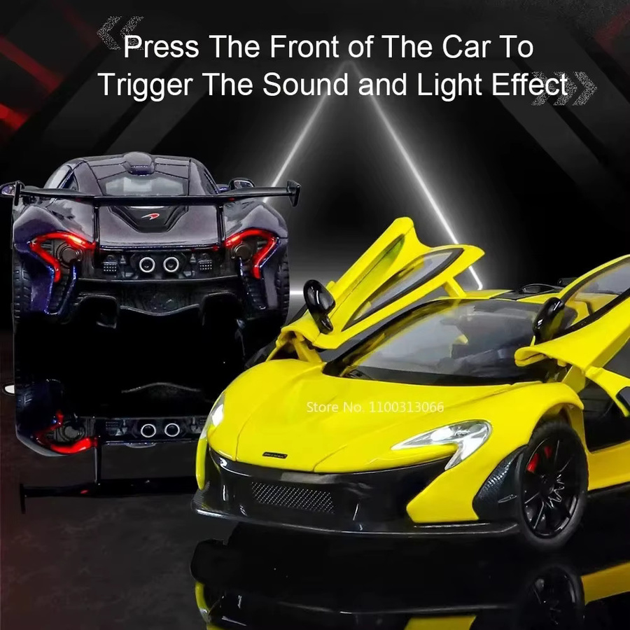 MAKEDA P1 Senna Spielzeugauto, Modell, 1:24, Metall, Licht und Sound - Bild 3