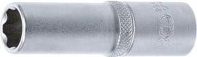 BGS Steckschlüssel-Einsatz Super Lock tief Antrieb 1/2 Zoll SW 14 mm aus Chrom-Vanadium in Silber - Bild 1