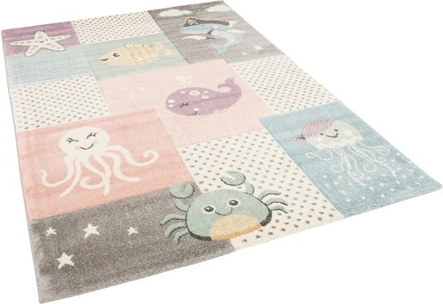 Pergamon Kinder Teppich Maui Unterwasserwelt Bunt B/T: 80 x 150 cm - Bild 1