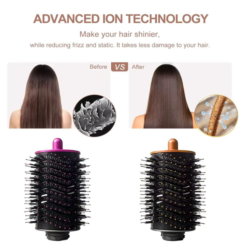 Dyson Airwrap-Aufsatz, glättender Kamm, Luftdüse, Volumenbürste, beheizte ovale Bürste, Heißluftbürste - Bild 3