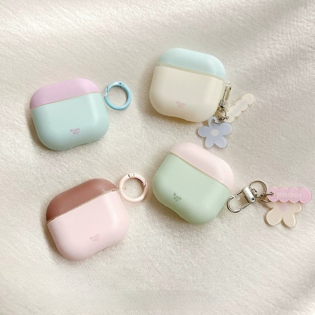 Transparente TPU Schutzhülle in Bonbonfarben für Apple AirPods Pro, Pro 2, AirPods 4, 3, 2 und 1 - Bild 1