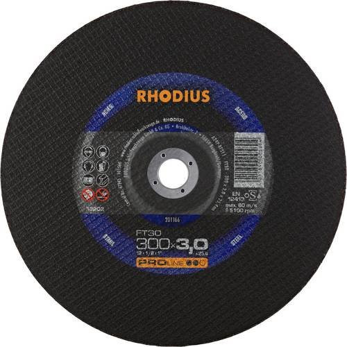 Rhodius FT30 201166 Trennscheiben-Set für Metall, 25 Stück, Schwarz - Bild 1