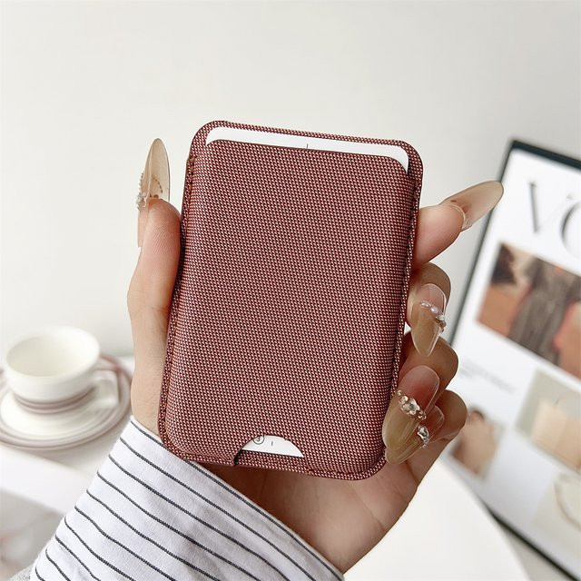 szHAIyu Magnetische Lederhülle mit Kartenhalter und Standfunktion für iPhone und Samsung S25 S26 Ultra, Schwarz - Bild 1