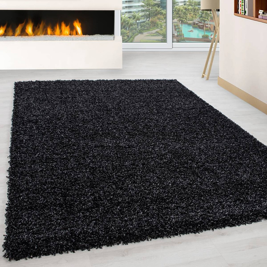 Ayyildiz Hochflorteppich Life Shaggy Anthrazit B: 140 cm, L: 200 cm - Bild 2